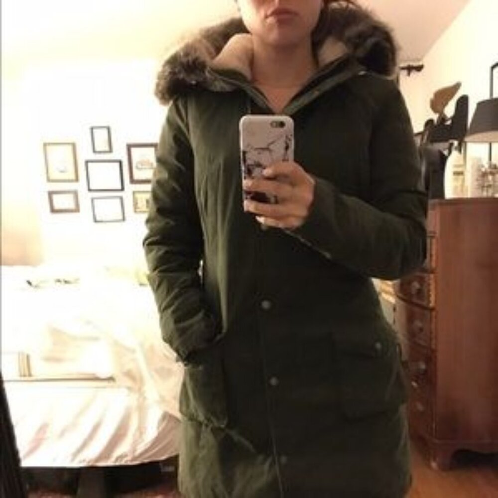 Barbour down jacket